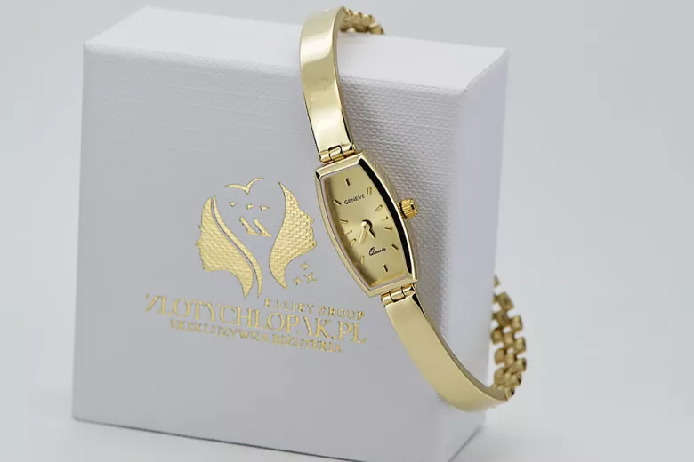 Gold ladies watch ★ zlotychlopak.pl ★ Gold purity 585 333 Low price!