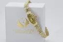 Gold Ladies Watch ★ Zlotychlopak.pl ★ Puritate de aur 585 333 Preț scăzut!