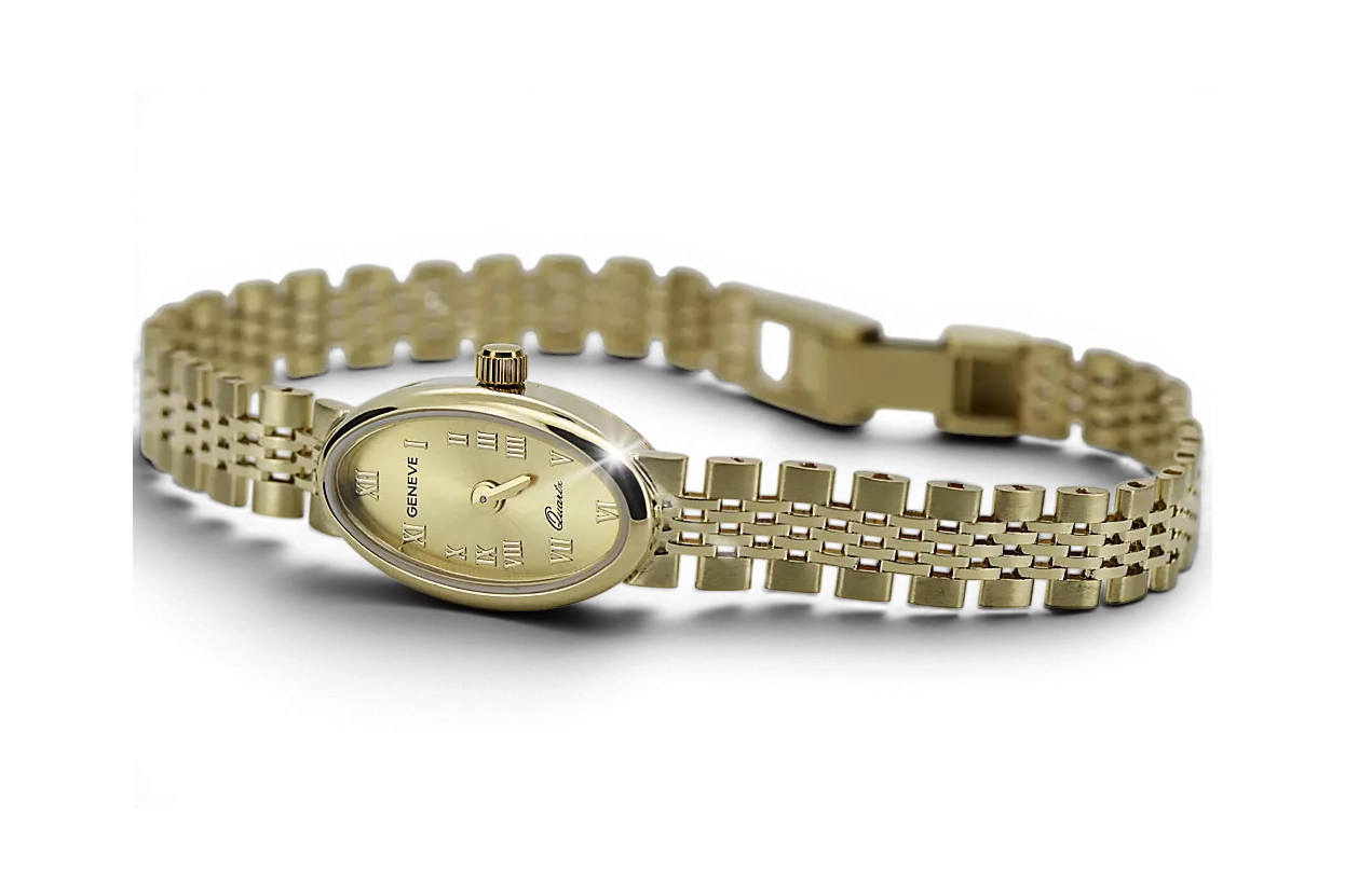 Gold ladies watch ★ zlotychlopak.pl ★ Gold purity 585 333 Low price!