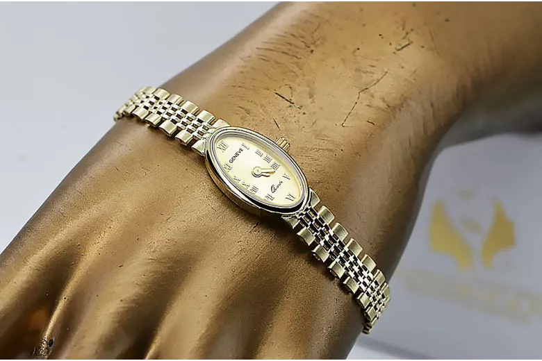 ساعة ذهبية للسيدات ★ https://zlotychlopak.pl/ar/ ★ الطهارة الذهب 585 333 السعر المنخفض!