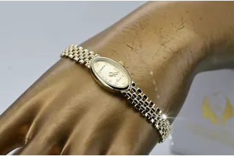 Zlaté dámské hodinky ★ Zlotychlopak.pl ★ Gold čistota 585 333 nízká cena!