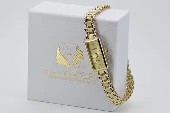 ساعة ذهبية للسيدات ★ https://zlotychlopak.pl/ar/ ★ الطهارة الذهب 585 333 السعر المنخفض!