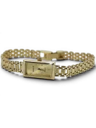 Gold Damenuhr ★ zlotychlop.pl ★ Gold Reinheit 585 333 Niedriger Preis!
