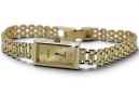 Gold Damenuhr ★ zlotychlop.pl ★ Gold Reinheit 585 333 Niedriger Preis!