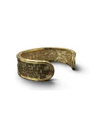 Geltona rožinė aukso apyrankė ★ russiangold.com ★ Gold 585 333 Žema kaina