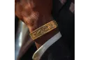 Yellow rose gold bracelet ★ russiangold.com ★ Gold 585 333 Low price