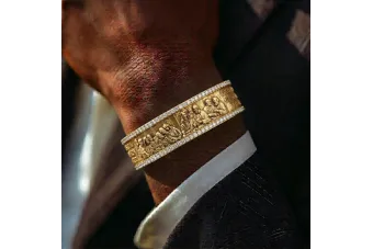 Złota bransoletka russiangold.com ★ Złoto 585 333 Niska cena