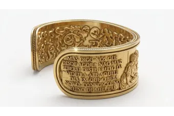 Žltá ružová zlatá náramok ★ russiangold.com ★ GOLD 585 333 Nízka cena
