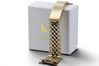 Yellow rose gold watch bracelet ★ russiangold.com ★ Gold 585 333 Low price