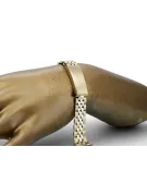 Złota bransoleta 14k 585 do zegarka damskiego lbw012y