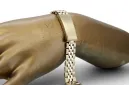 Gelbrose Gold-Watch-Armband ★ russiangold.com ★ Gold 585 333 Niedriger Preis