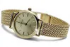 Yellow 14k 585 gold Lady wrist watch Geneve lw118y&lbw003y