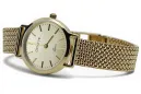 Gold men's watch Geneve ★ zlotychlopak.pl ★ Gold purity 585 333 Low Price!