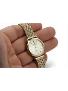 Gold men's watch Geneve ★ zlotychlopak.pl ★ Gold purity 585 333 Low Price!