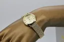 Gold men's watch Geneve ★ zlotychlopak.pl ★ Gold purity 585 333 Low Price!