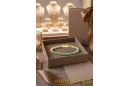Gelb 14K Gold Smaragdsteine Tennis Armband TBC002Y