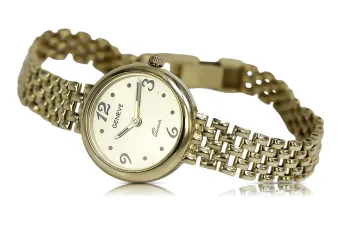 Zlaté dámské hodinky ★ Zlotychlopak.pl ★ Gold čistota 585 333 nízká cena!