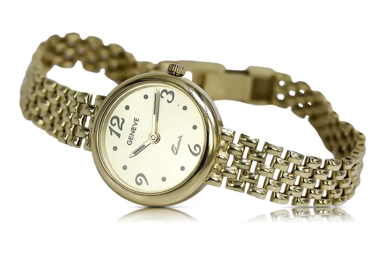 Gold ladies watch ★ zlotychlopak.pl ★ Gold purity 585 333 Low price!