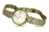 Yellow gold lady watch Geneve Lady Gift lw048ydg