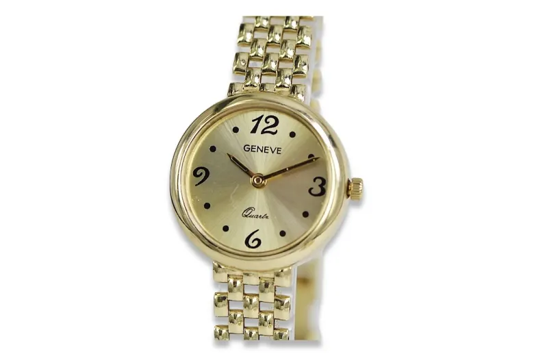Gold ladies watch ★ zlotychlopak.pl ★ Gold purity 585 333 Low price!