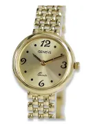 Gold Damenuhr ★ zlotychlop.pl ★ Gold Reinheit 585 333 Niedriger Preis!