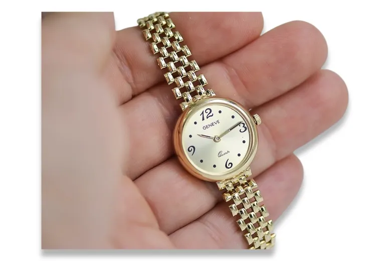 Reloj de damas de oro ★ https://zlotychlopak.pl/es/ ★ Pureza de oro 585 333 ¡Precio bajo!