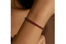 Pulsera de tenis de padrinas de oro de 14k amarillo 14k Pulsera TBC002Y