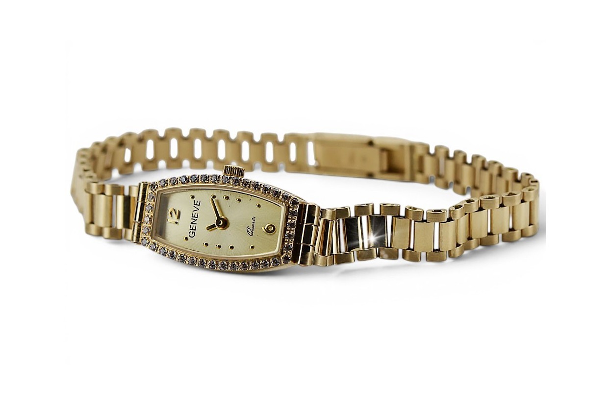 Gold Ladies watch ★ https://zlotychlopak.pl/fr/ ★ Pureté d'or 585 333 Low price!
