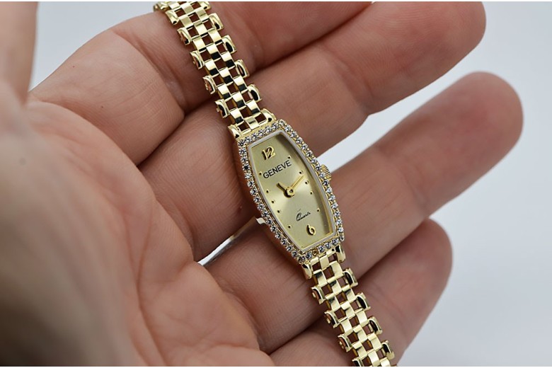 Ceas de aur pentru femei ★ https://zlotychlopak.pl/ro/ ★ Puritate aur 585 333 Preț mic!