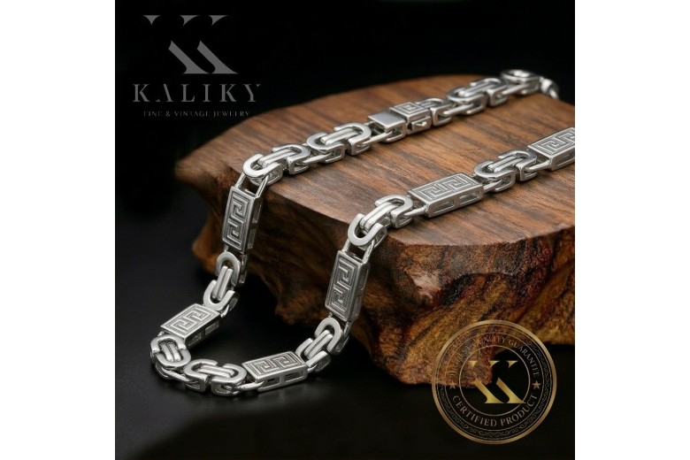 russian gold chain in pink gold