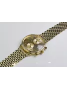 желтые мужские часы geneve из 14-килолитного золота mw005y&mbw008y