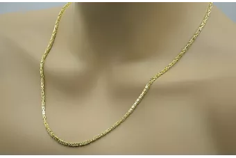 Cadena ★ de oro rosa amarillo russiangold.com ★ Oro 585 333 Precio bajo