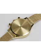 Reloj de oro para hombre Geneve ★ zlotychlopak.pl ★ Pureza de oro 585 333 Precio bajo!