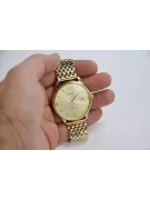 Reloj de oro para hombre Geneve ★ zlotychlopak.pl ★ Pureza de oro 585 333 Precio bajo!