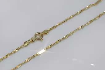 Russian rose gold chain cc012