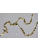 Cadena ★ rosario de oro rosa amarillo russiangold.com ★ Oro 585 333 Precio bajo