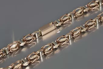 Vintage rose (Italian yellow) gold chain (different weights) cc026