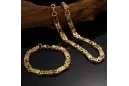 cc050 Russian rose Soviet gold chain