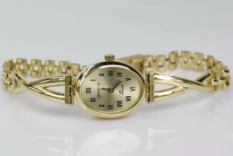 Gold ladies watch ★ zlotychlopak.pl ★ Gold purity 585 333 Low price!