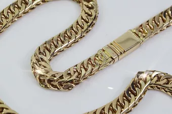 Rosyjski ZSRR Radziecki złoty łańcuszek