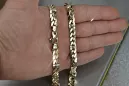 Łańcuszek do bransoletki Bismark z rosyjskiego różowego złota, garibaldiego