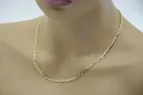 سلسلة ذهبية 14k 585 إيطالية Guccistyle cc032y