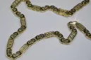Byzantinische griechische Versace-Kette aus 14 Karat 585er Gold, cc050y