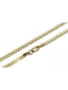 Žltý reťazec 14k zlato ★ https://zlotychlopak.pl/sk/ ★ GOLD 585 333 lacné