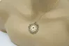 Italian 14k Gold Versace pendant with Anchor chain pp019&cc003y