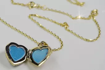 Colgante ★ de oro zlotychlopak.pl ★ Sello de oro 585 333 bajo precio