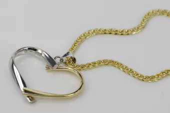 Gold Anhänger Anhänger ★ zlotychlopak.pl ★ Gold Markenzeichen 585 333 niedriger Preis