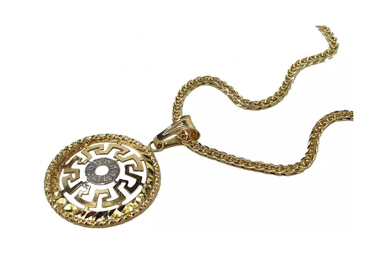 Pendentif pendentif ★ en or zlotychlopak.pl ★ Poinçon en or 585 333 petit prix