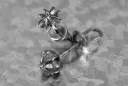 Russian rose gold earrings vens265