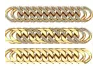 Gold, Solver, Gold plated bracelet cc066stl
